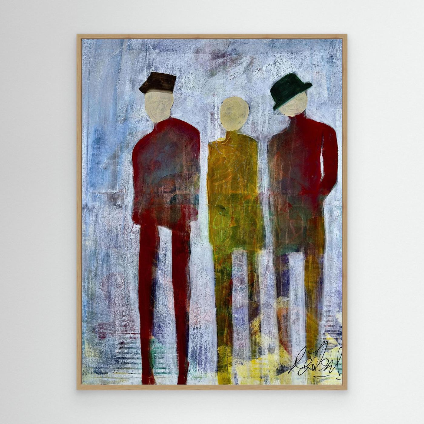 Three of us