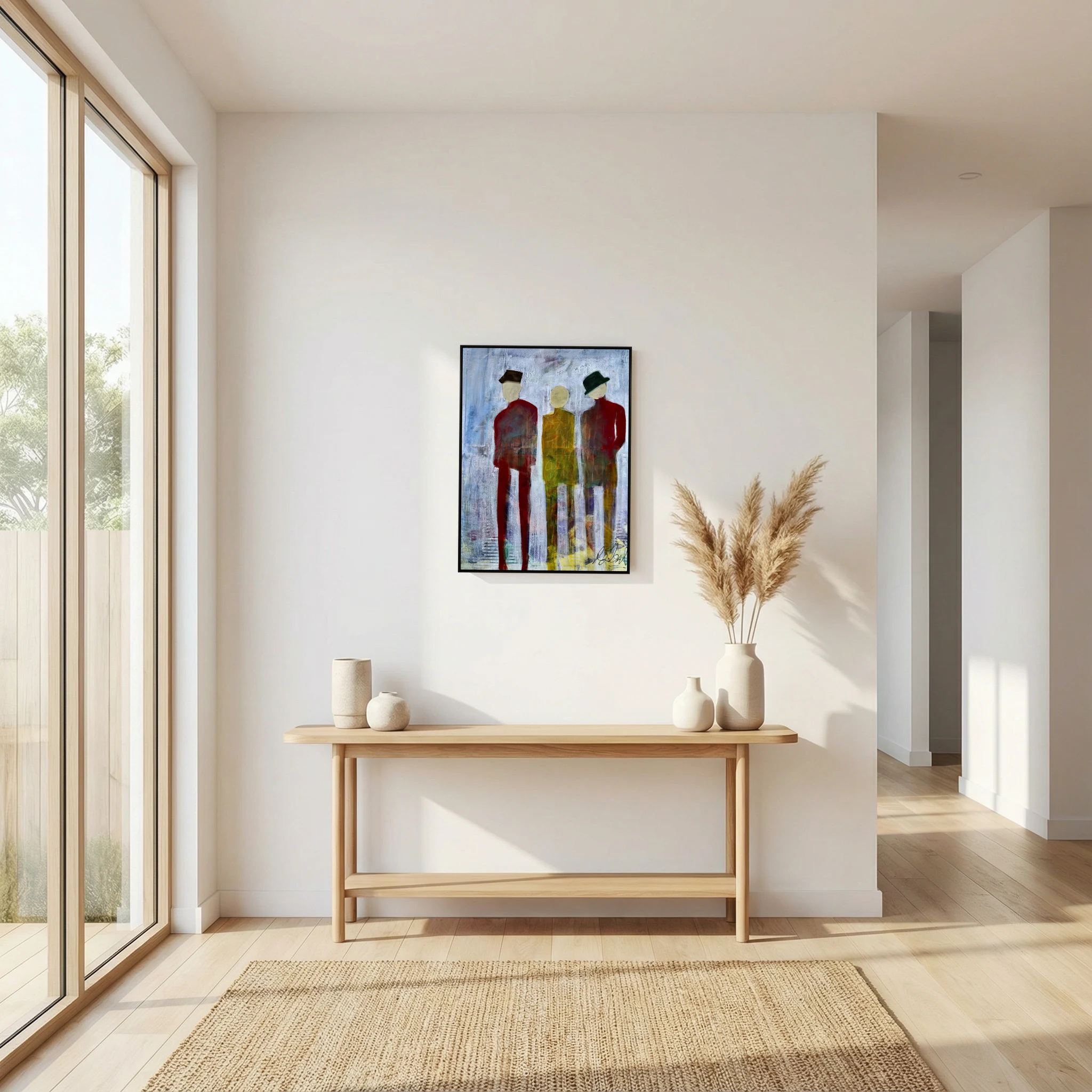 Three of us